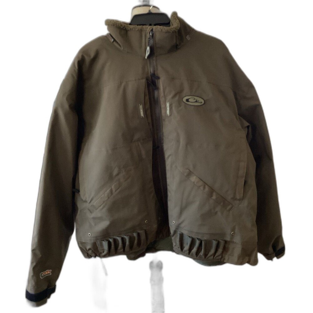 Drake Jacket Coat Men's Size 2X Color Brown Timber Field Jacket LNWOT No Hood
